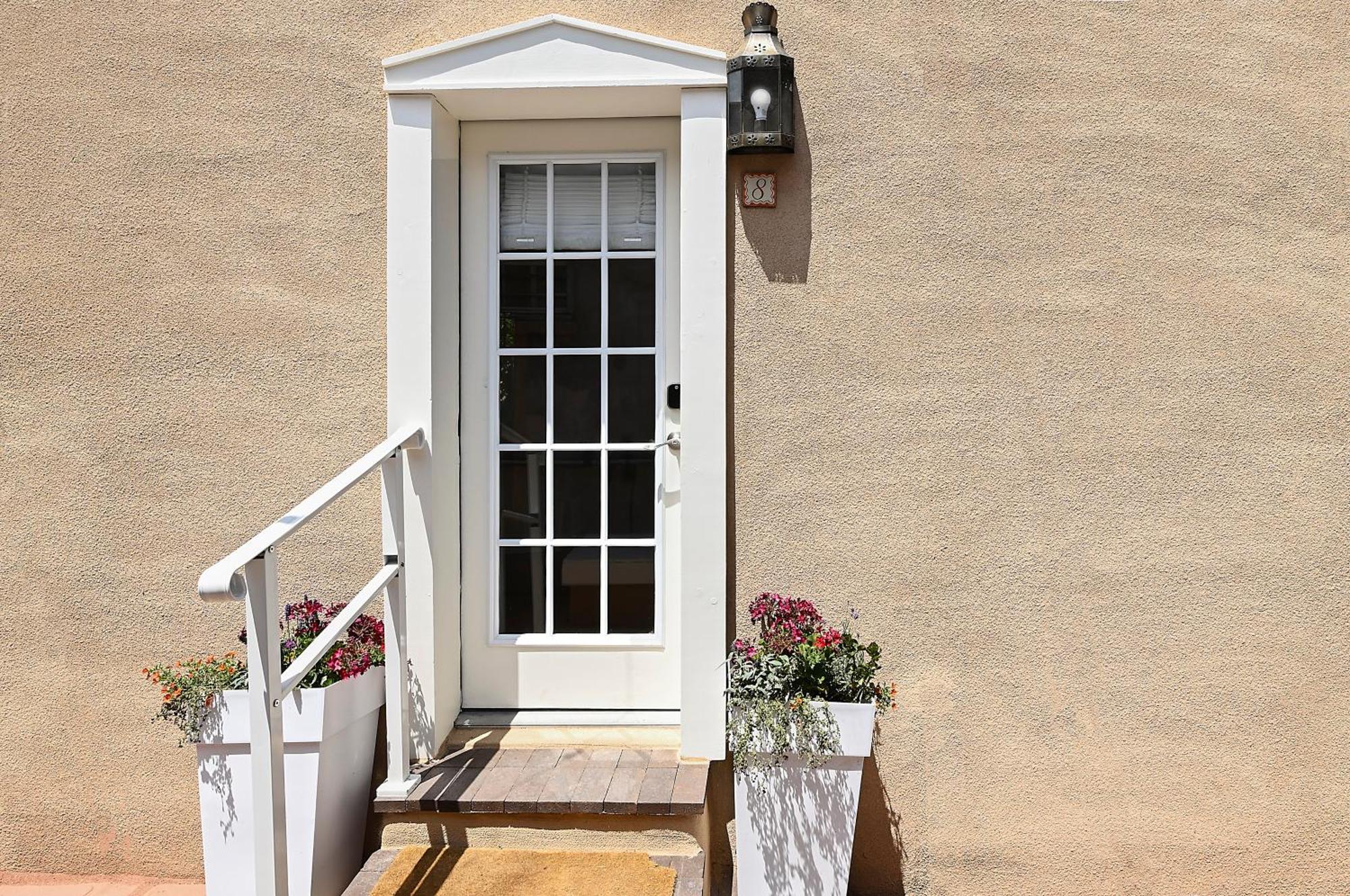 Dos Hermanas Casita 8 Downtown Courtyard Patio Santa Fe Exterior foto